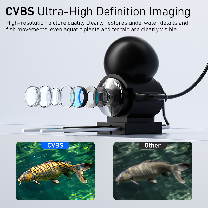Buscador de peces portátil con - Fishing Depth Finder reseña y precio