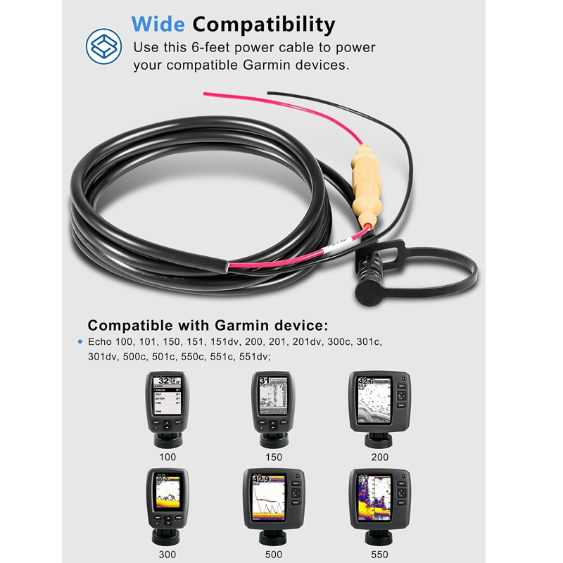 010-11678-10 Cable de alimenta - Fish Finder Cable reseña y precio