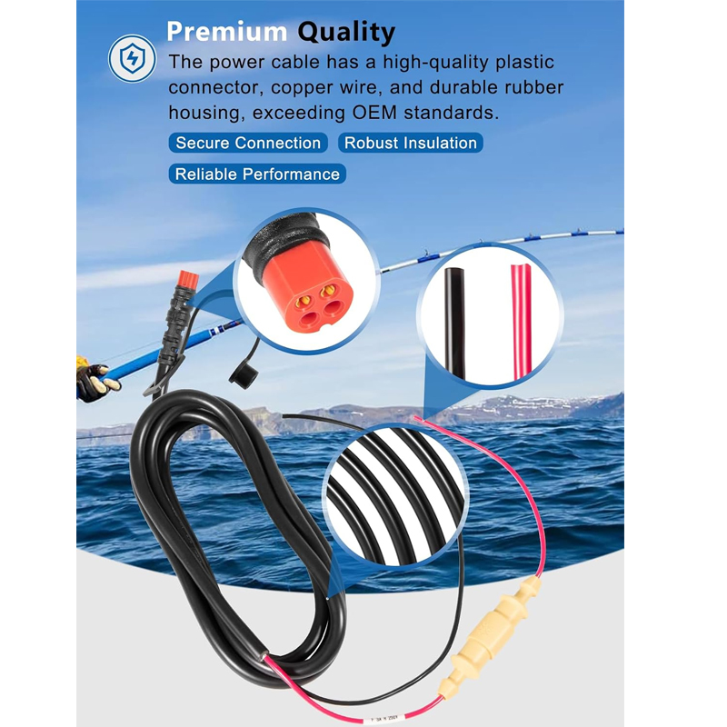 010-11678-10 Cable de alimenta - Fish Finder Cable reseña y precio