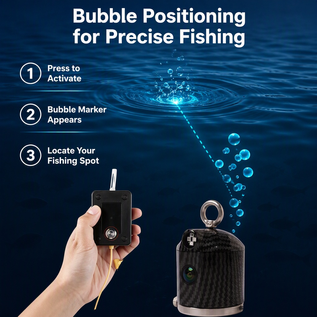 Cámara de posicionamiento de p - Fishing Camera reseña y precio