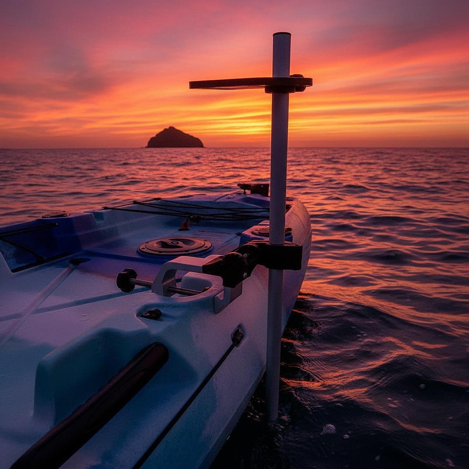 Soporte resistente para sonda  - Fish Finder Mount reseña y precio