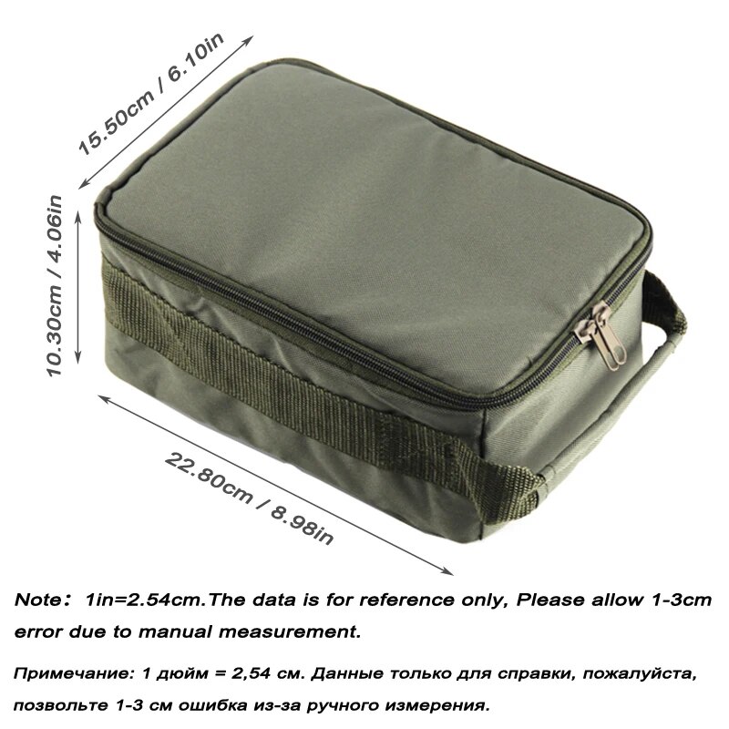 Bolsa de aparejos de pesca Oxf - Fish Finder Case reseña y precio