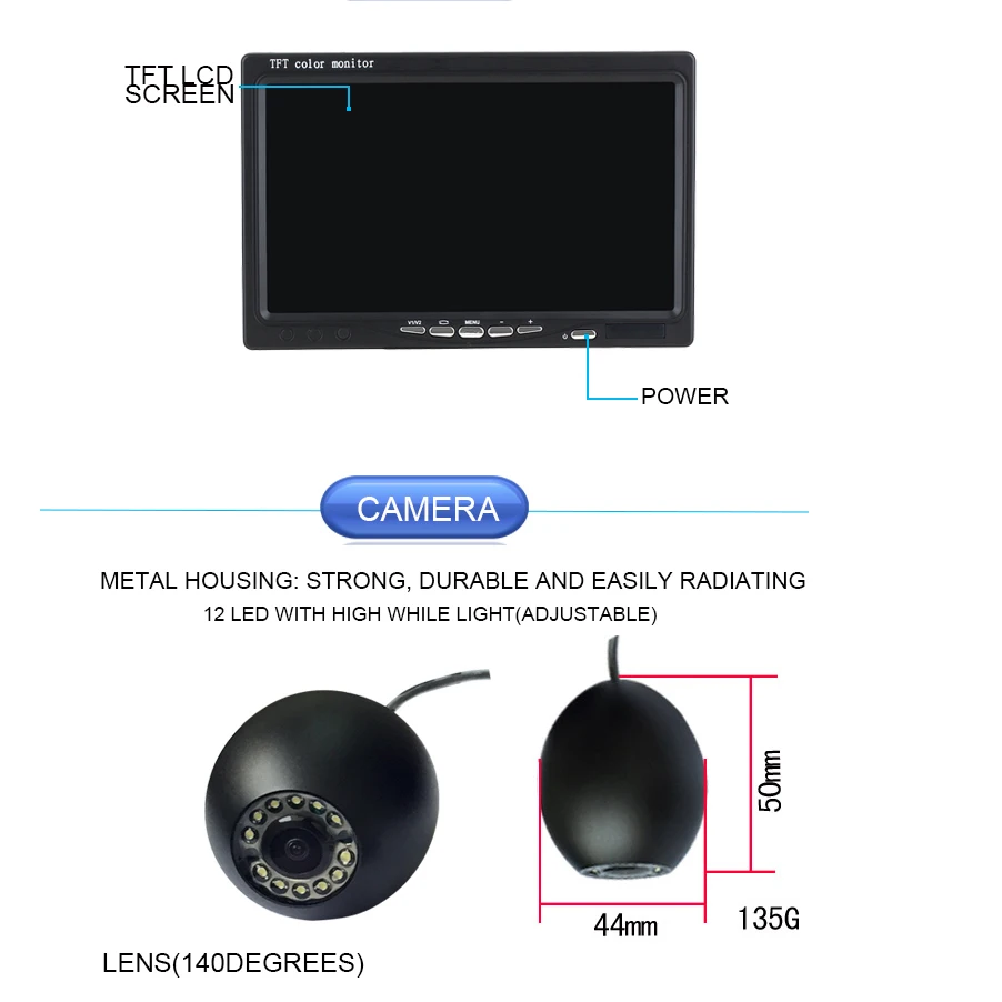 Kit de Sistema de Cámara de Pe - Underwater Camera reseña y precio