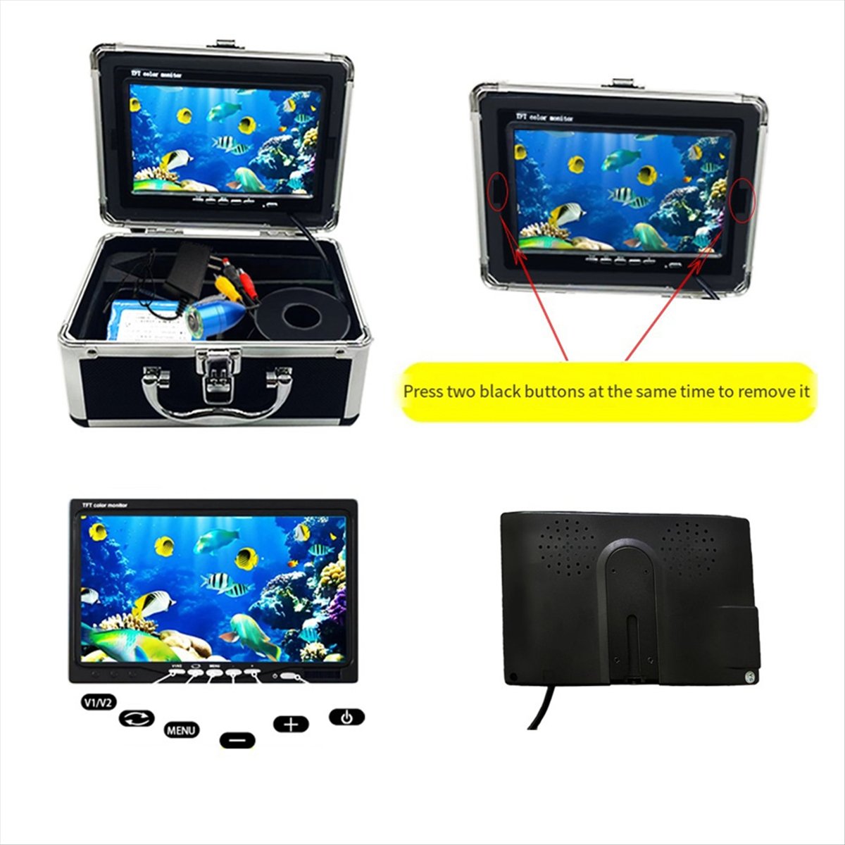 Cámara de Pesca Submarina A64I - Fishing Camera reseña y precio